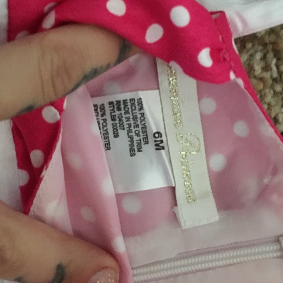 Adorable pink Easter/ Sunday style dress - Picture 3 of 4